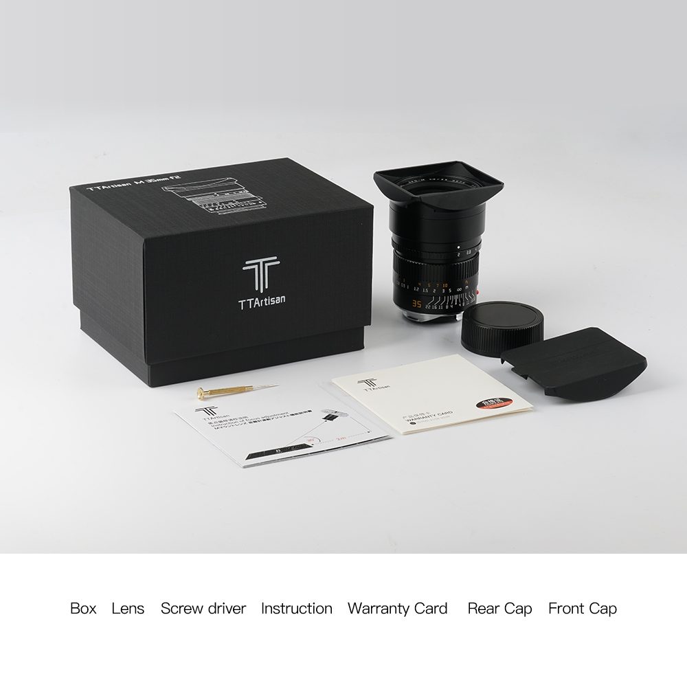 TTArtisan APO-35mm F2 Leica M Mount  (Full Frame) Black