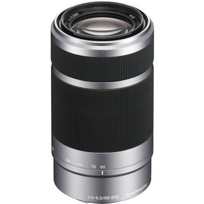 Sony E 55-210mm f4.5-6.3 OSS Silver - SEL55210.AE
