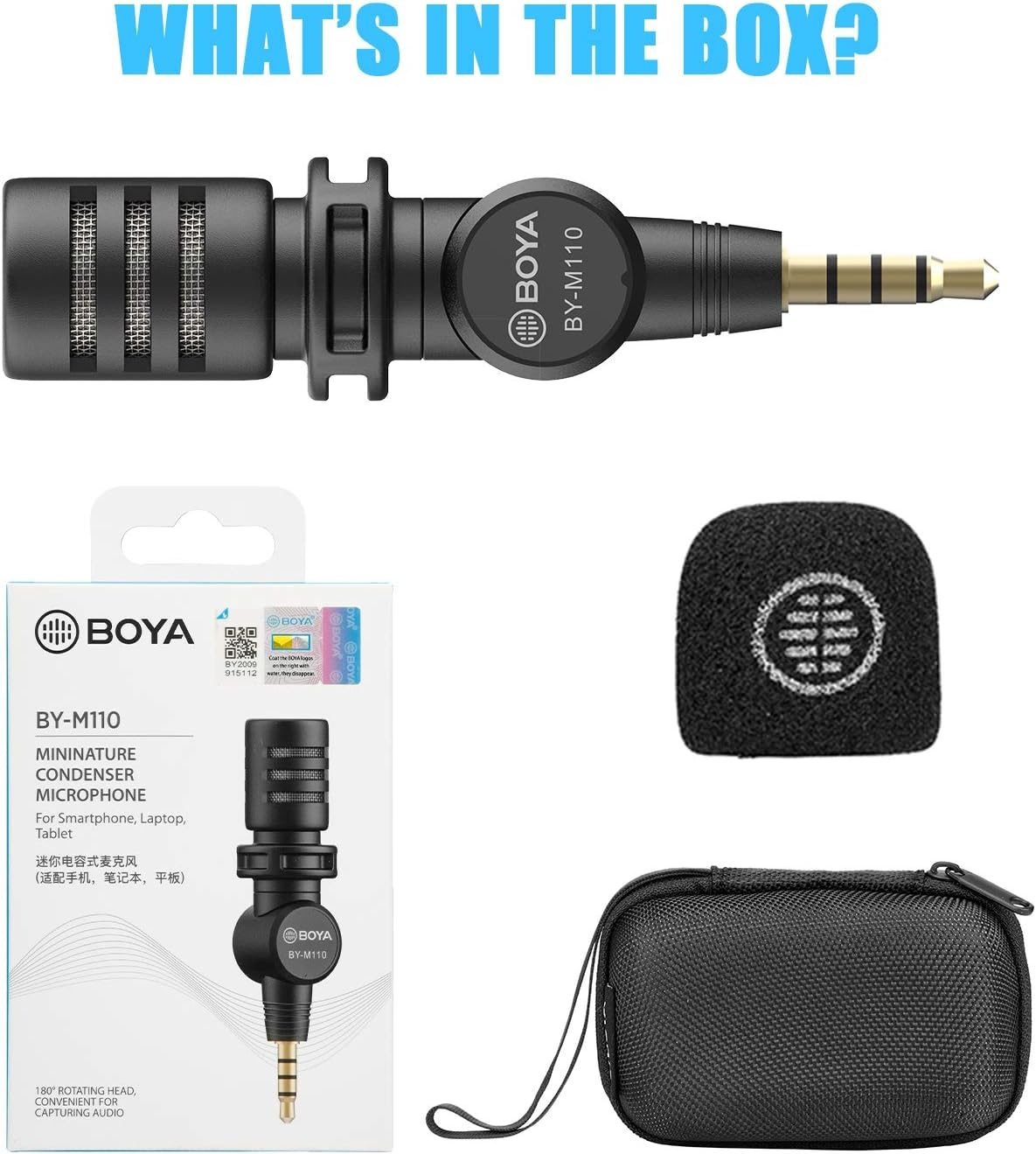 Boya M110 Plug & Play Mini Omnidirectional 3.5mm