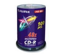 Fuji CD-R X100 700MB 52-Speed Spindle