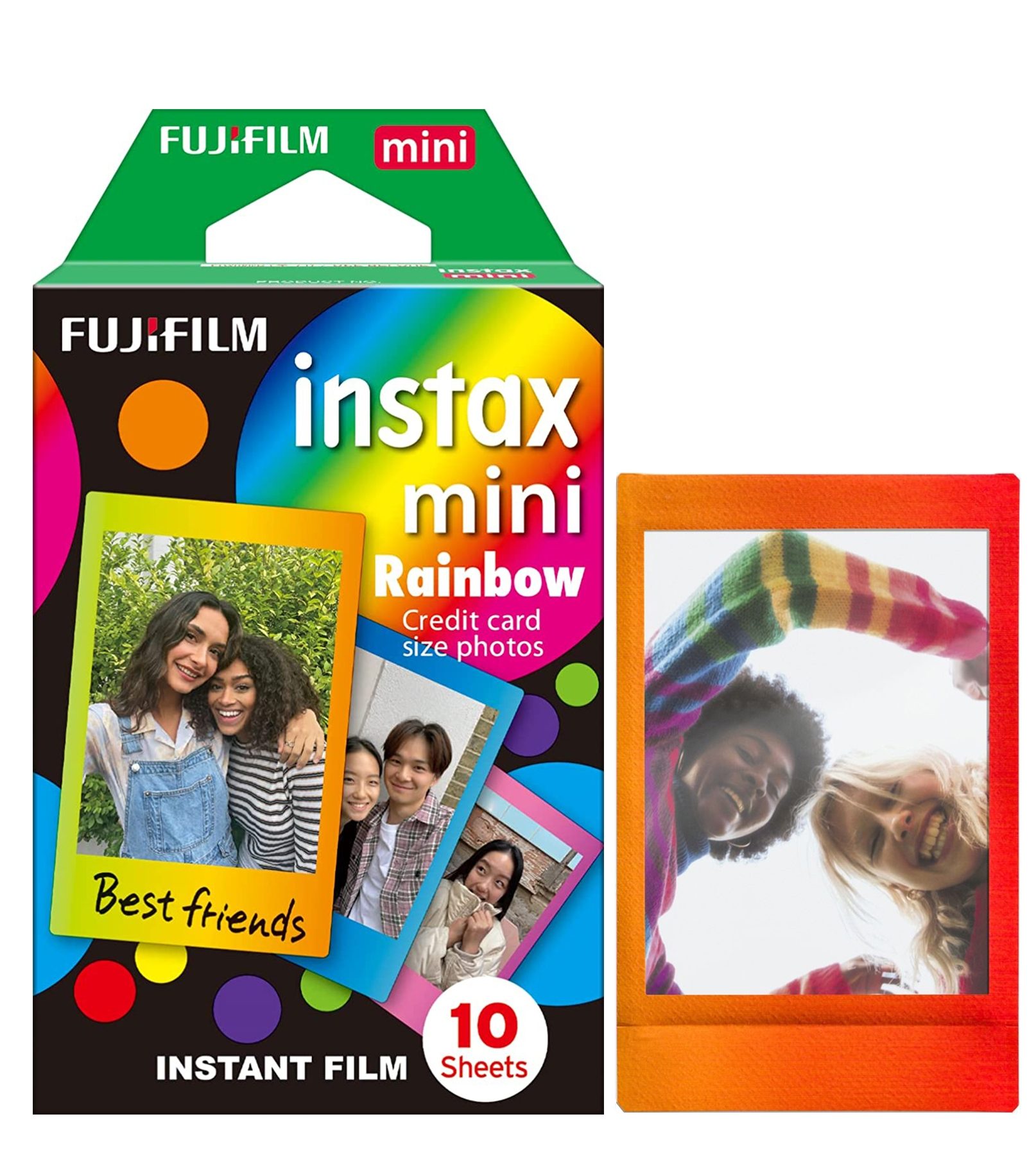 INSTAX MINI RAINBOW FILM PK OF 10EXP