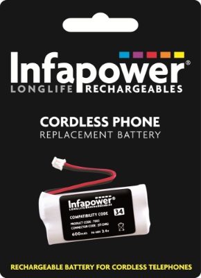 infapower-T002-cordless-phone-battery-34h