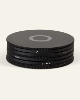 Urth UV, Circular Polarizing (CPL), ND64, Soft Grad ND8 Lens Filter Kit (Plus+)