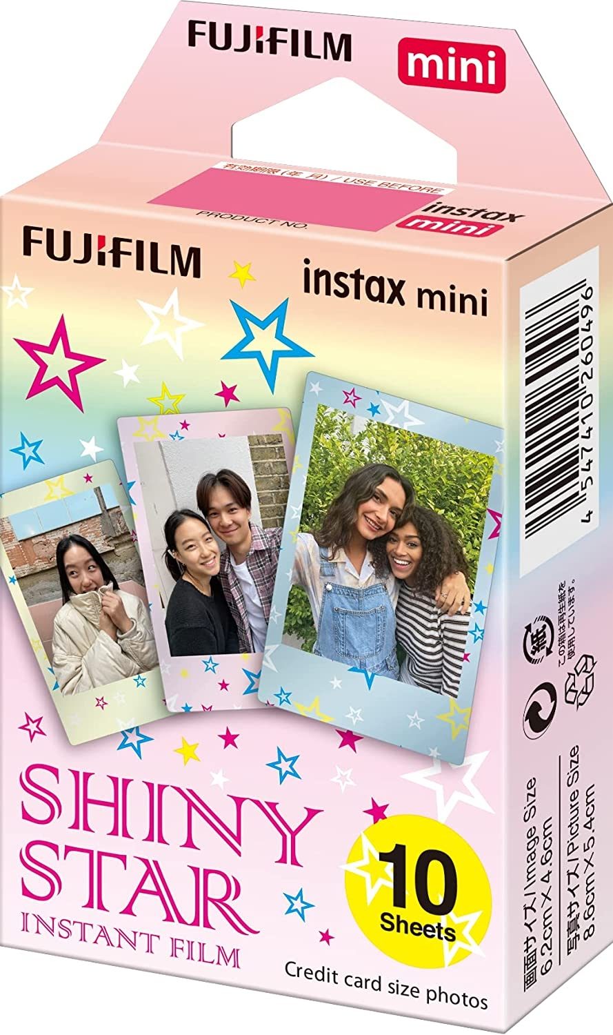 INSTAX MINI SHINY STAR FILM PK OF 10EXP