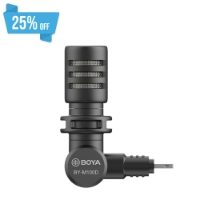 Boya Plug-in and Play Lightning Mic For iOS Devices