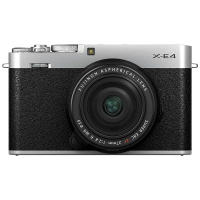 Fujifilm X-E4 Kit with XF 27mm lens (Silver)
