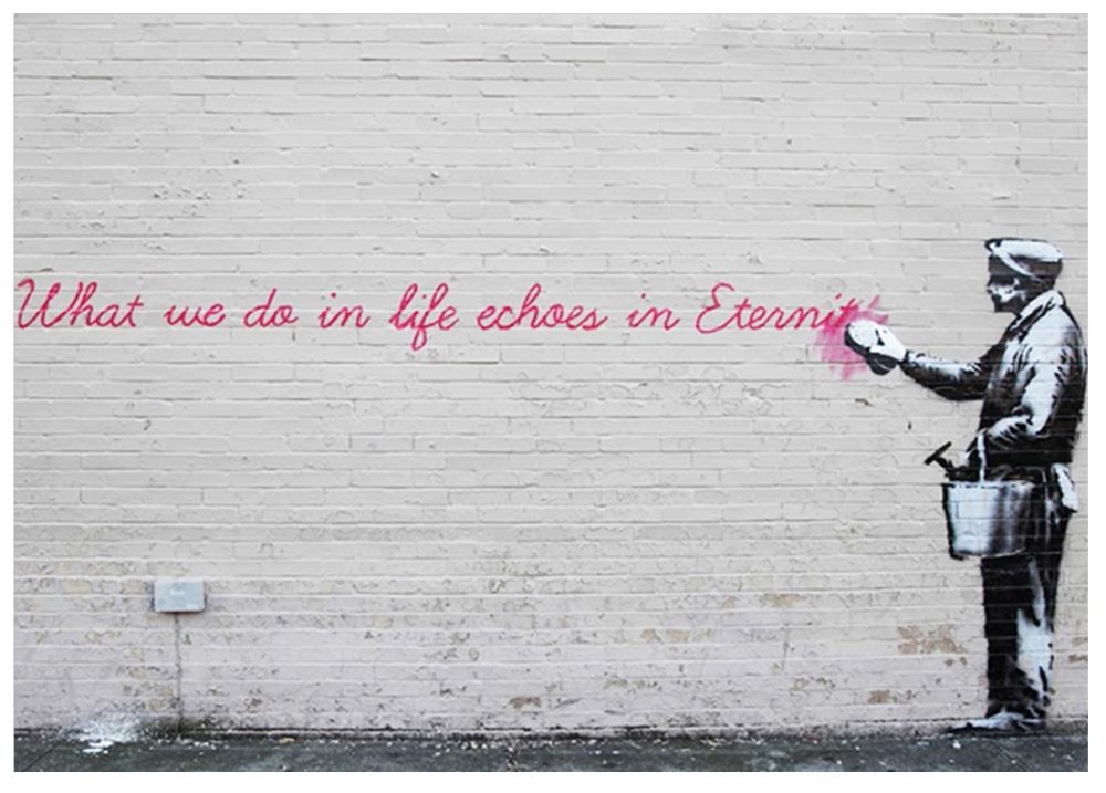 Banksy eternity Canvas - Digital Distribution