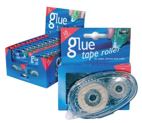 Glue-tape-roller