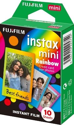 INSTAX MINI RAINBOW FILM PK OF 10EXP