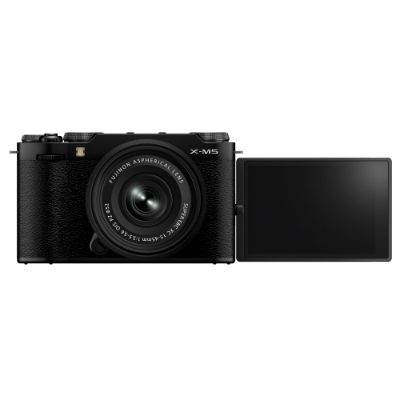 Fujifilm X-M5 with XC15-45mm lens - Black