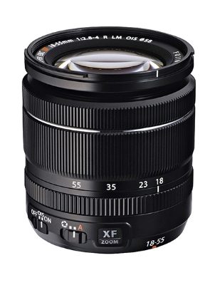 black 18-55 lens