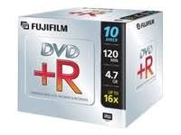 Fuji DVD-R JEWEL CASE X 10 PACK (4.7GB 16X)