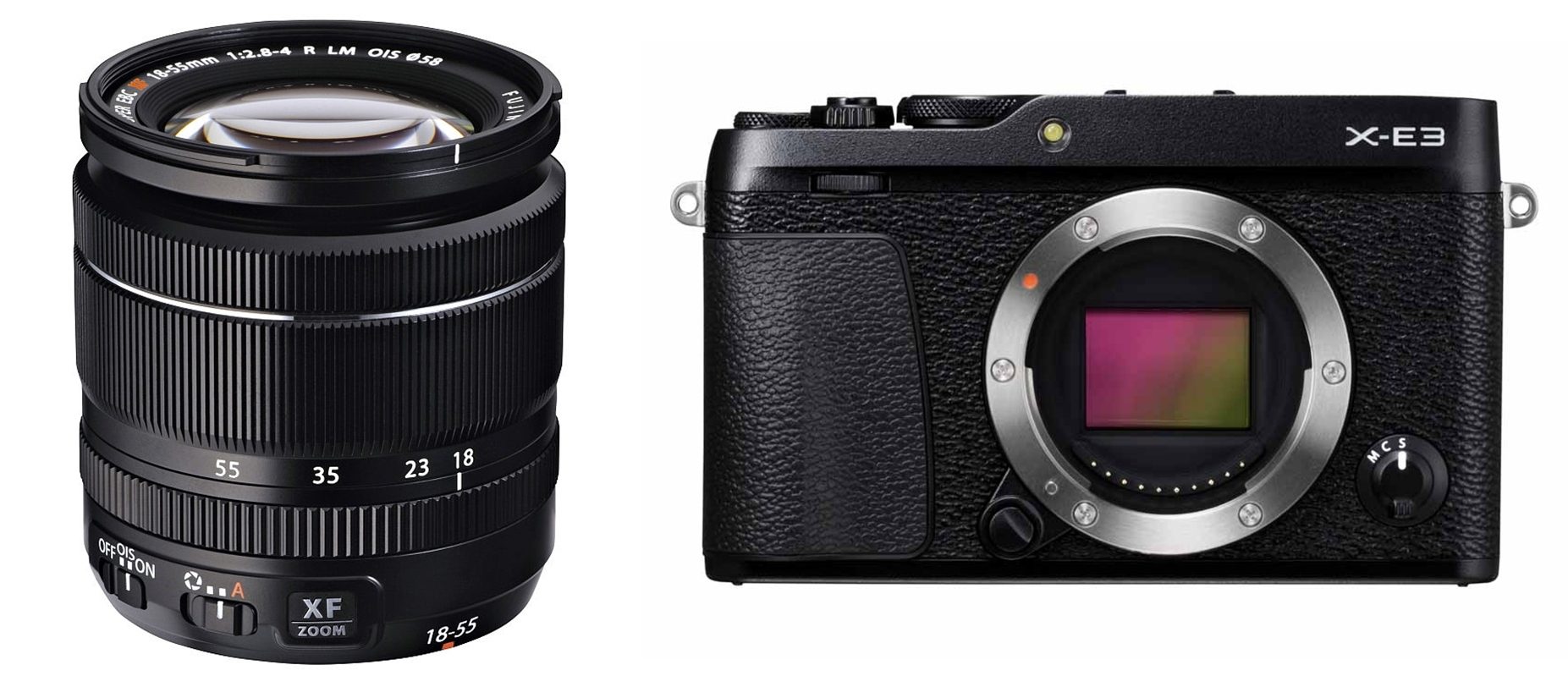 xe3 & xf18-55 lens kit