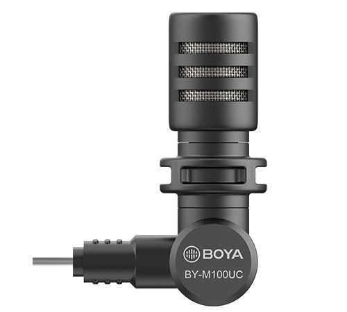 BOYA BY-M100UC Type-C Miniature Condenser Microphone
