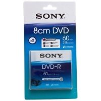 SONY DVD-R 8 CM DOUBLE SIDE 60 MN X2 - BT