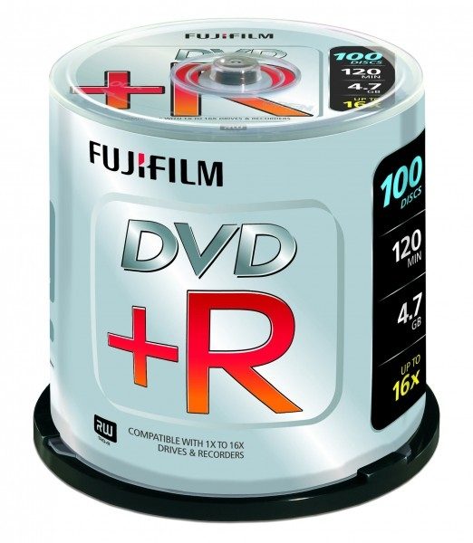 Fuji DVD+R X100 Spindle (4.7GB 16X)