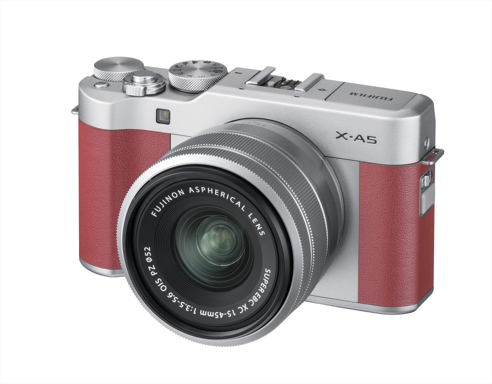 X-A5_Pink_FrontOblique XC15-45mm