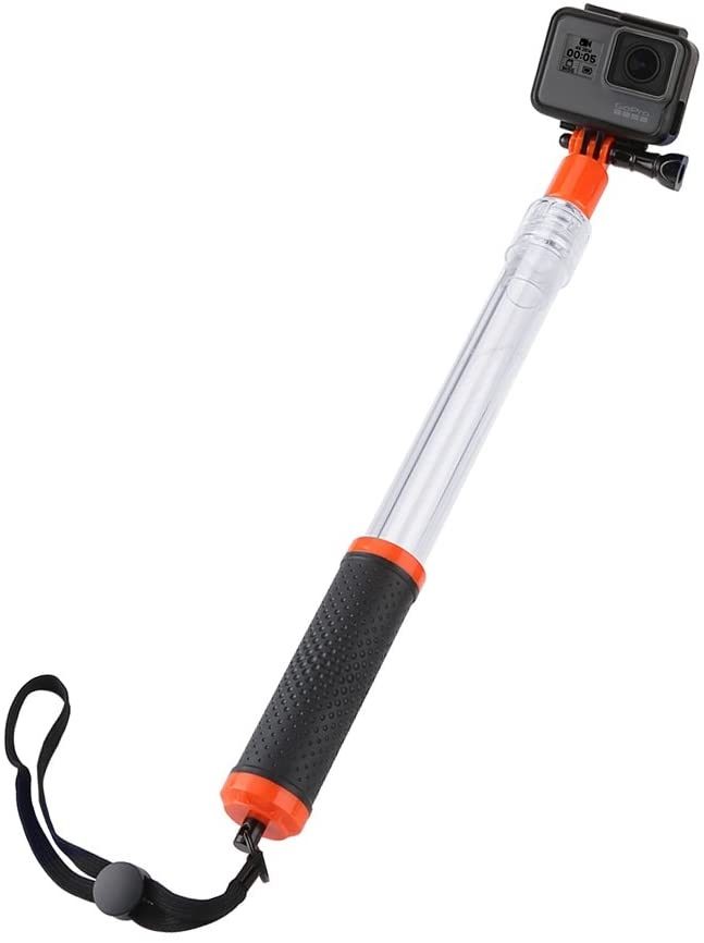 Telesin Transparent Floating Extendable Monopod Selfie Stick