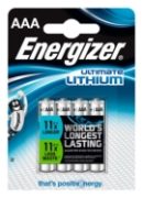 Energizer Ultimate Lithium AAA 4 PK (12)
